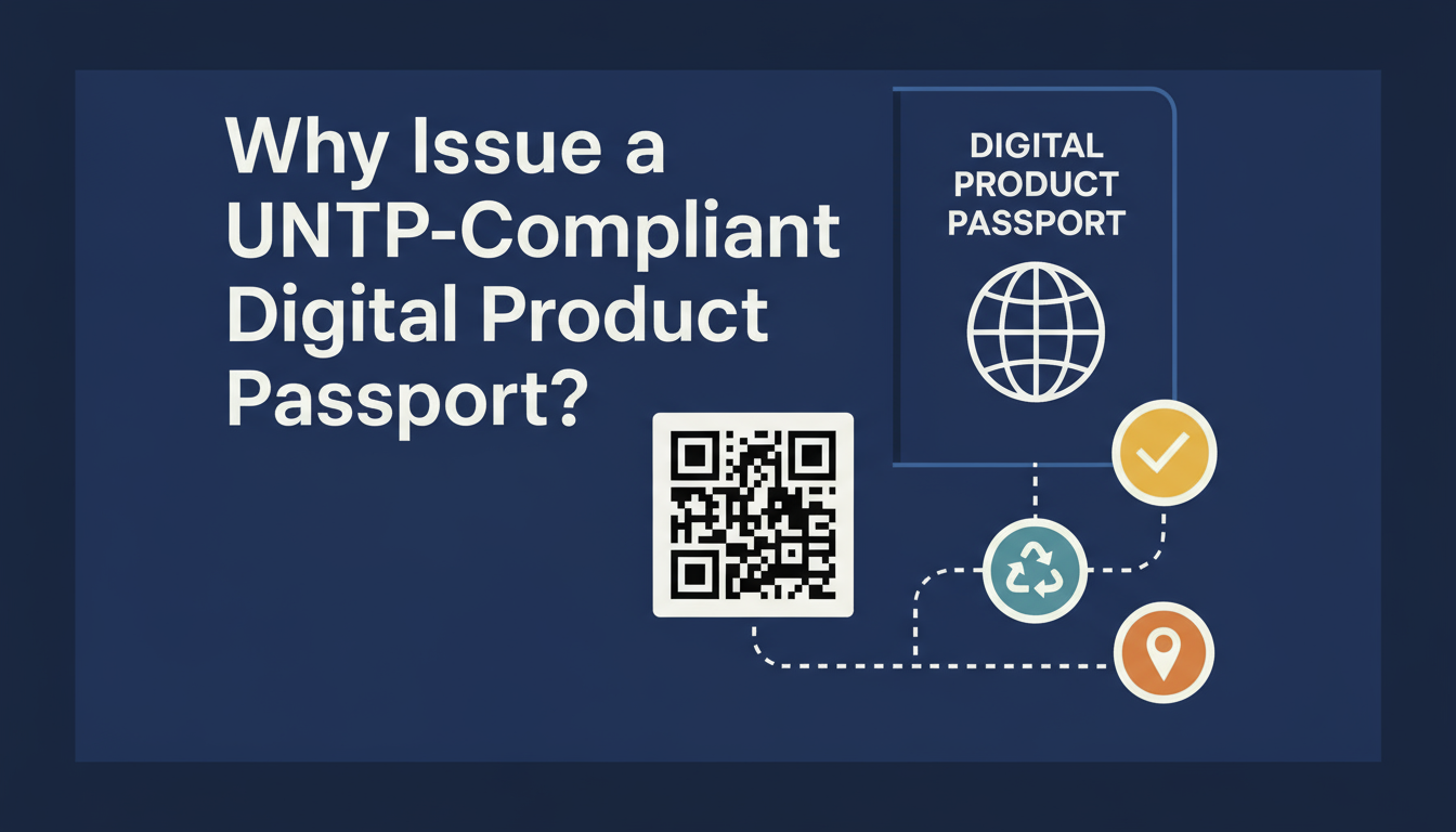 Why Issue a UNTP-Compliant Digital Product Passport?