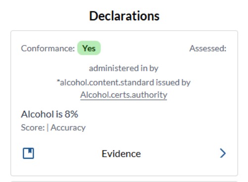 DBW UNTP Wine Certification